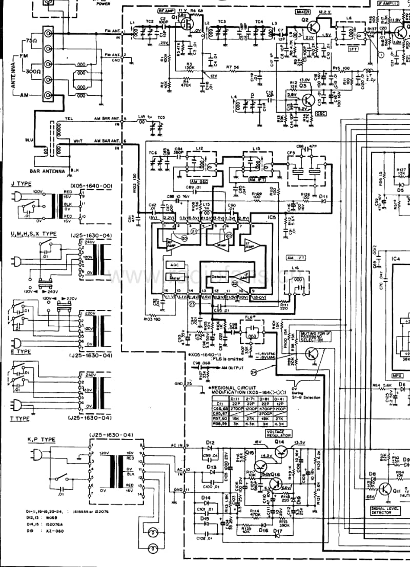 Kenwood-KT-615-Schematic电路原理图.pdf_第1页