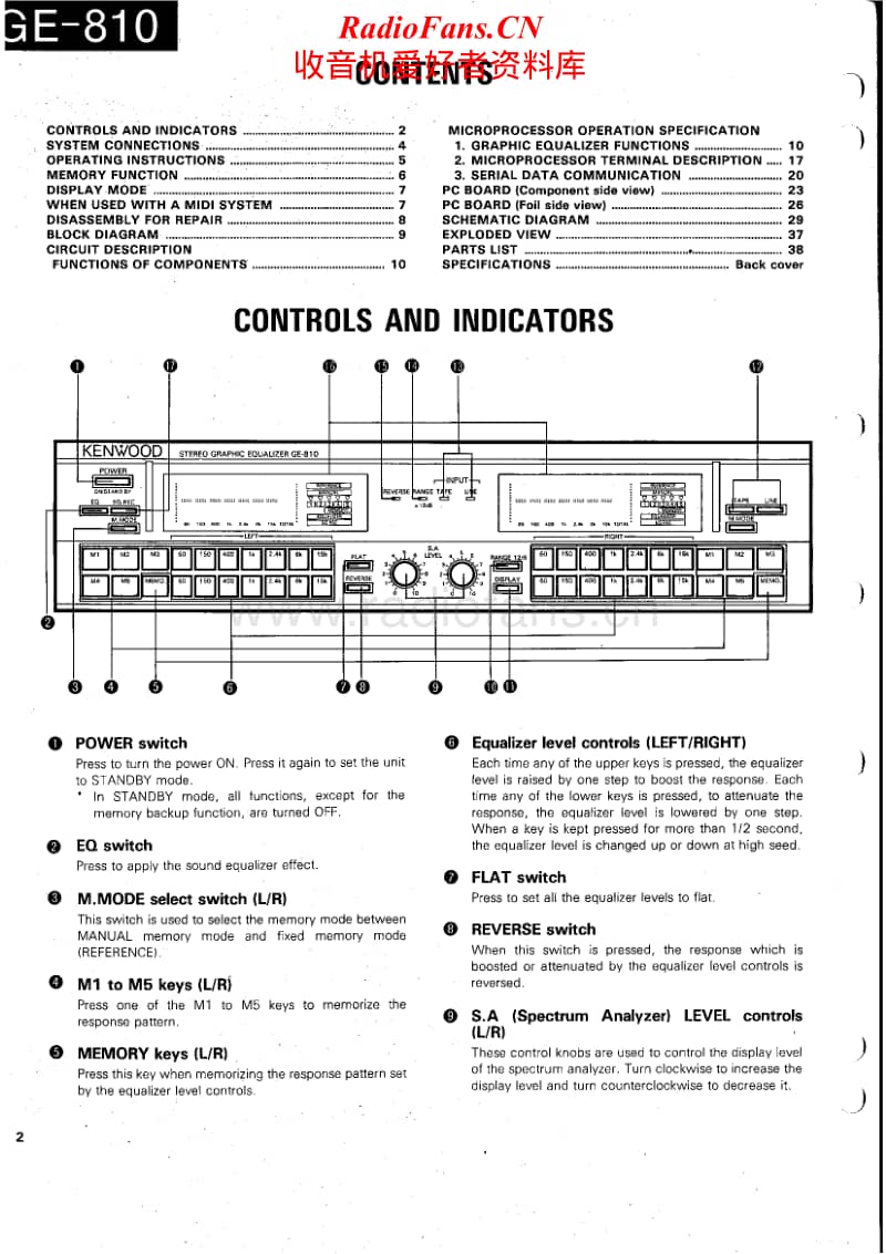 Kenwood-GE-810-Service-Manual电路原理图.pdf_第2页