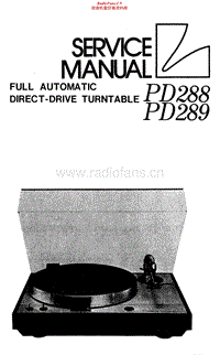 Luxman-PD-288-Service-Manual电路原理图.pdf