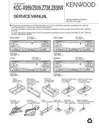 Kenwood-KDCX-959-Service-Manual电路原理图.pdf