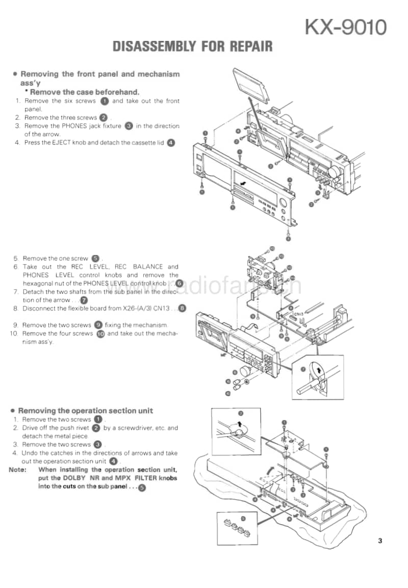 Kenwood-KX-9010-Service-Manual电路原理图.pdf_第3页