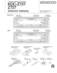 Kenwood-KDCZ-727-Service-Manual(1)电路原理图.pdf