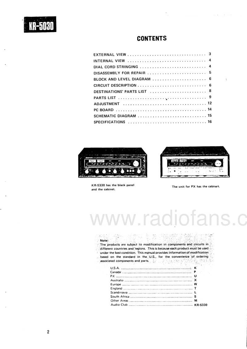 Kenwood-KR-5030-Service-Manual电路原理图.pdf_第2页