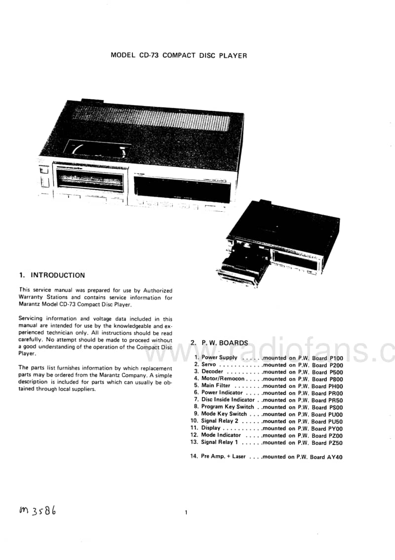 Marantz-CD-73-Service-Manual电路原理图.pdf_第3页