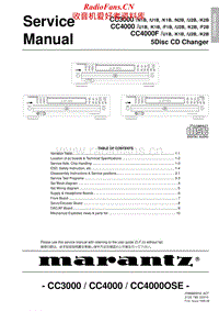 Marantz-CC-3000-Service-Manual电路原理图.pdf