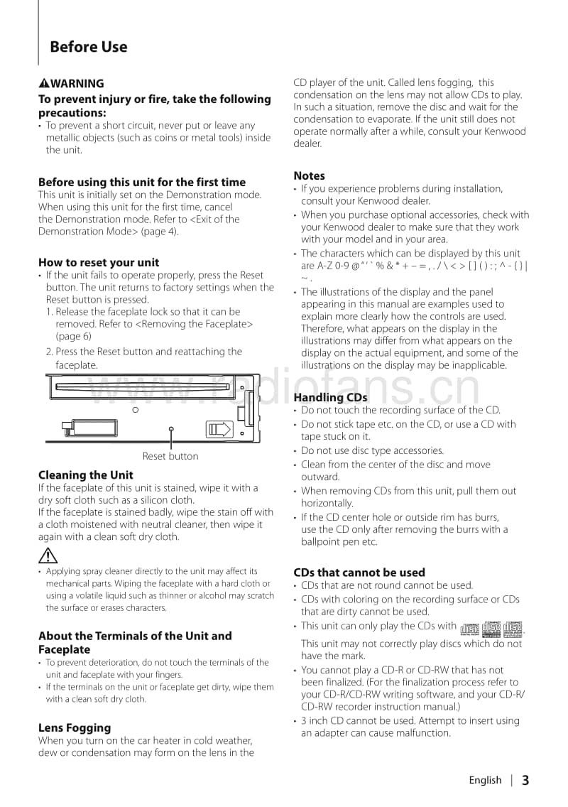 Kenwood-KD-CU-3046-Owners-Manual电路原理图.pdf_第3页