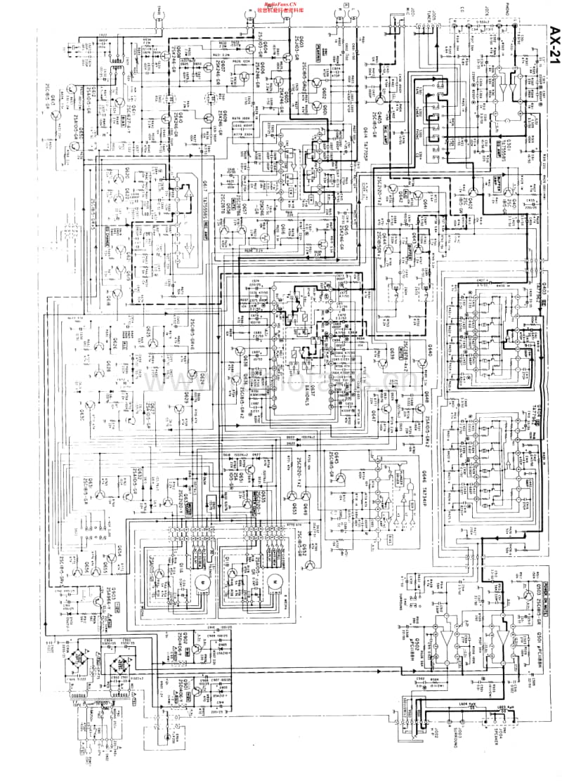 Kenwood-AX-21-Schematic电路原理图.pdf_第1页