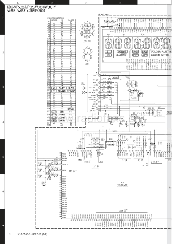 Kenwood-KDCMP-528-Mk2-Service-Manual电路原理图.pdf_第3页