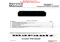 Marantz-PM-66-SE-Service-Manual(1)电路原理图.pdf