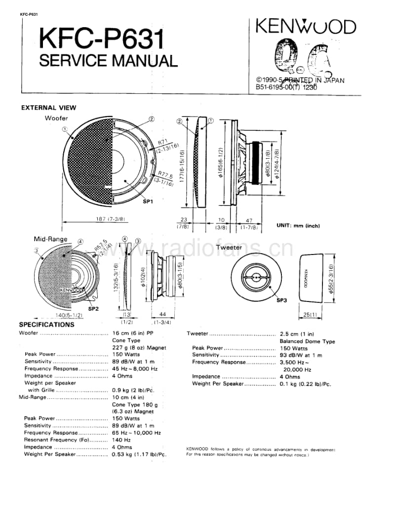 Kenwood-KFCP-631-Service-Manual电路原理图.pdf_第1页