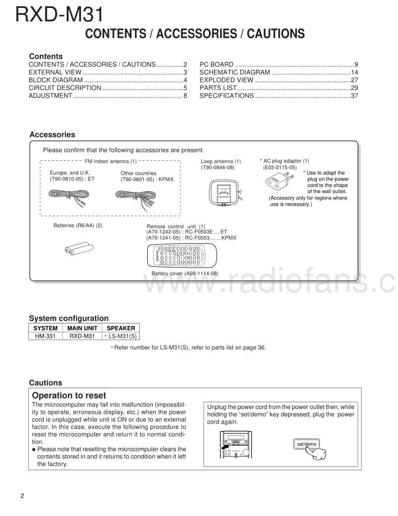 Kenwood-RXDM-31-Service-Manual电路原理图.pdf_第2页