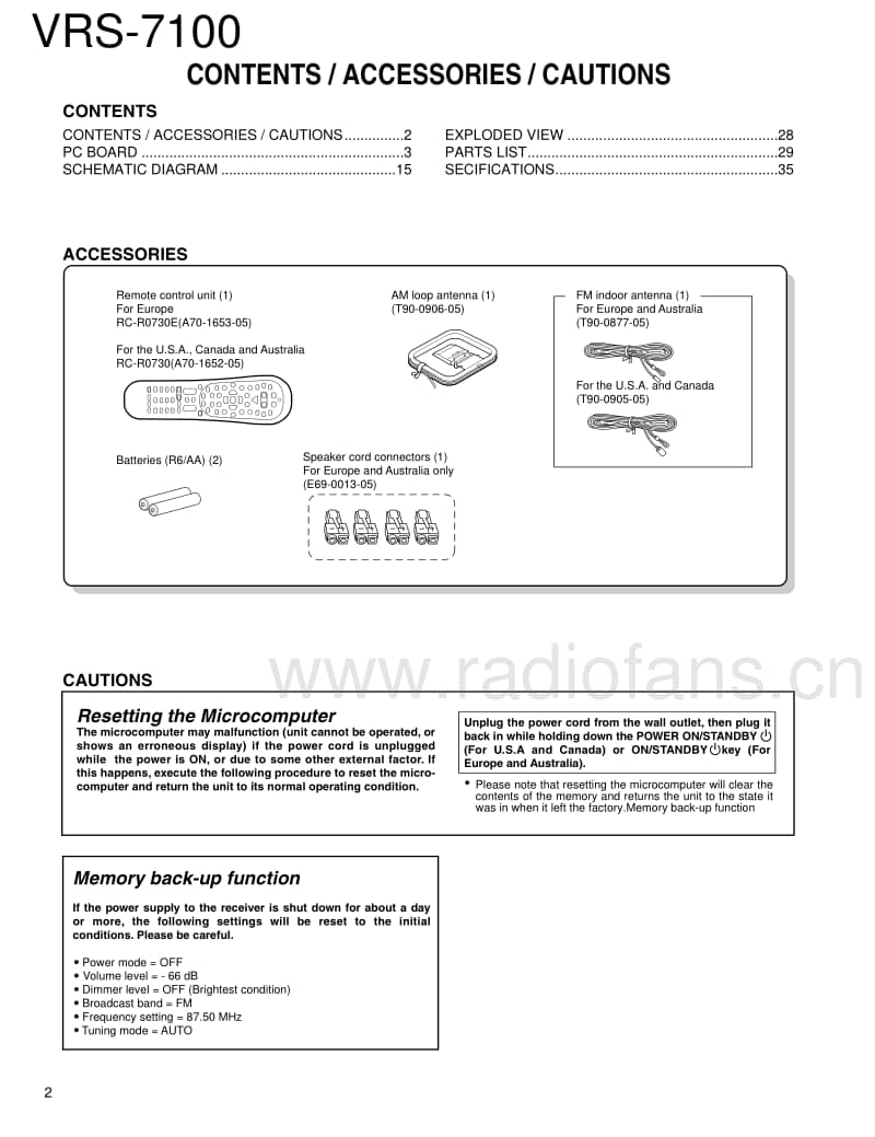 Kenwood-VRS-7100-Service-Manual电路原理图.pdf_第2页