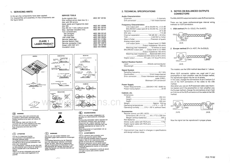 Marantz-CD-15-Service-Manual电路原理图.pdf_第3页