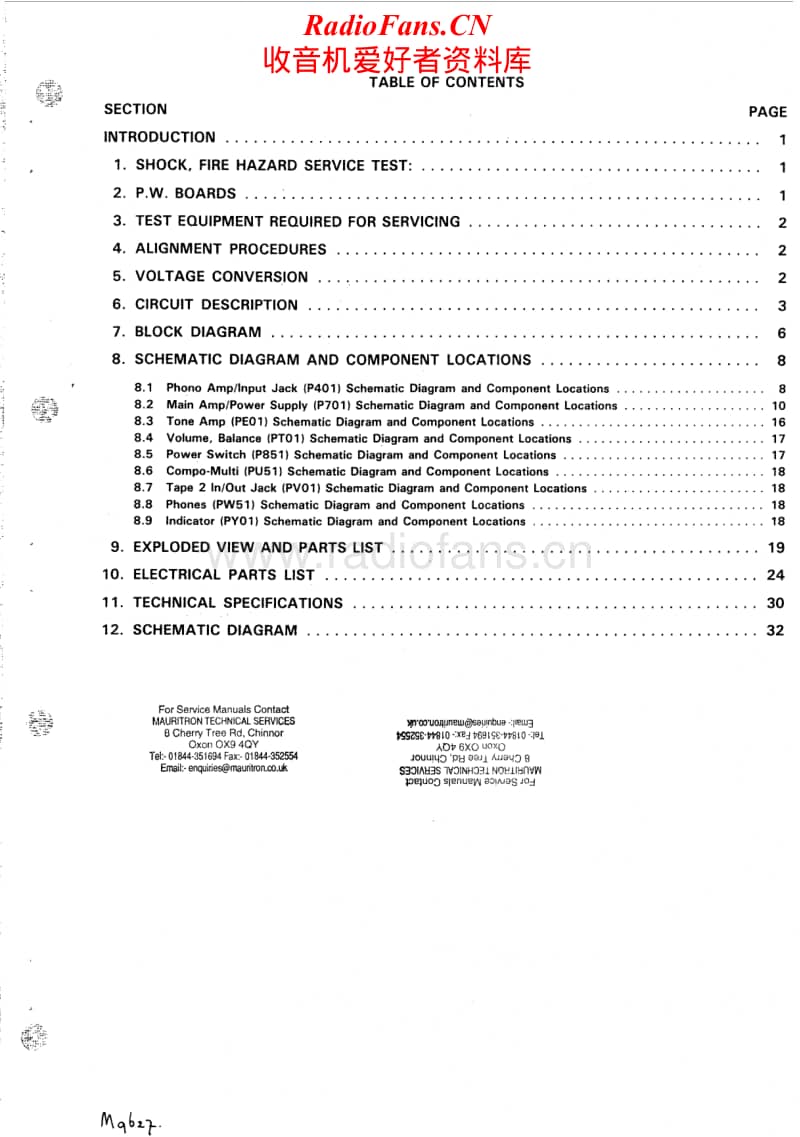 Marantz-PM-54-Service-Manual电路原理图.pdf_第2页