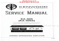 Kenwood-KA-405-Service-Manual电路原理图.pdf