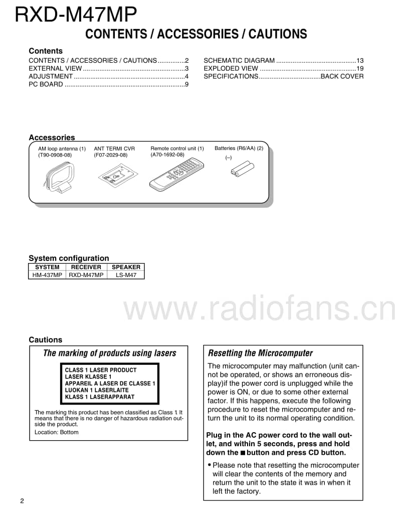 Kenwood-RXDM-47-MP-Service-Manual电路原理图.pdf_第2页