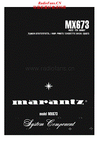 Marantz-MX-673-Service-Manual电路原理图.pdf