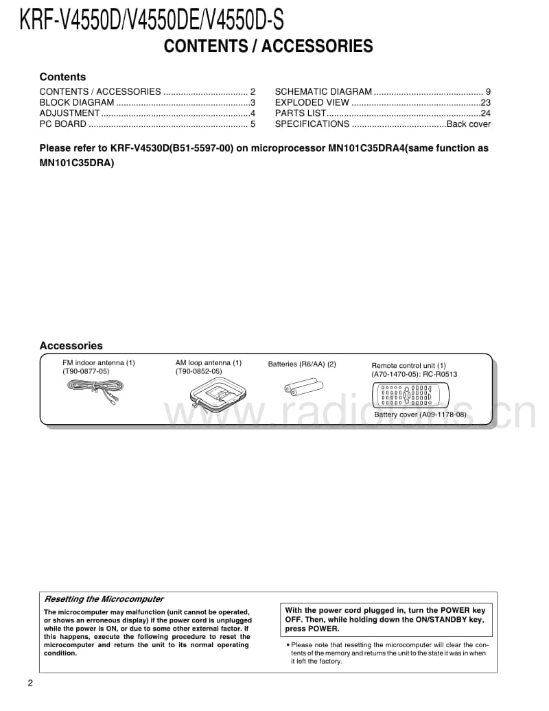 Kenwood-KRFV-4550-D-Service-Manual电路原理图.pdf_第2页