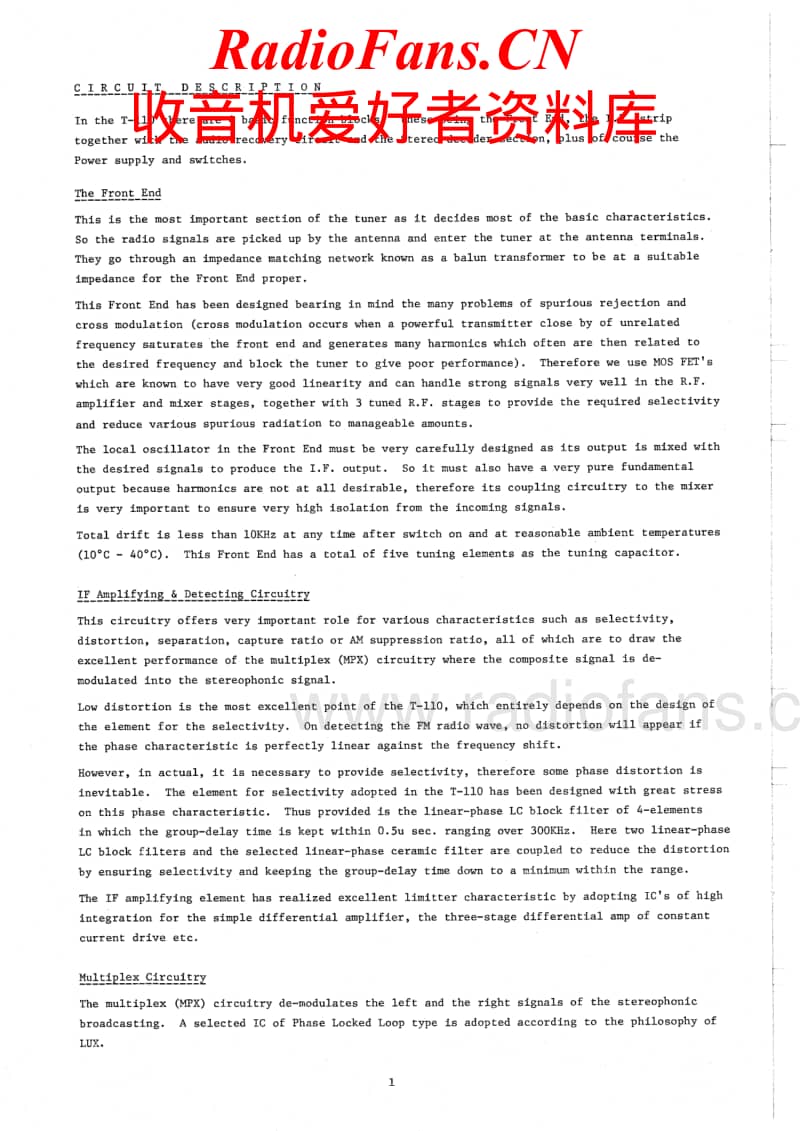 Luxman-T-110-Service-Manual电路原理图.pdf_第2页