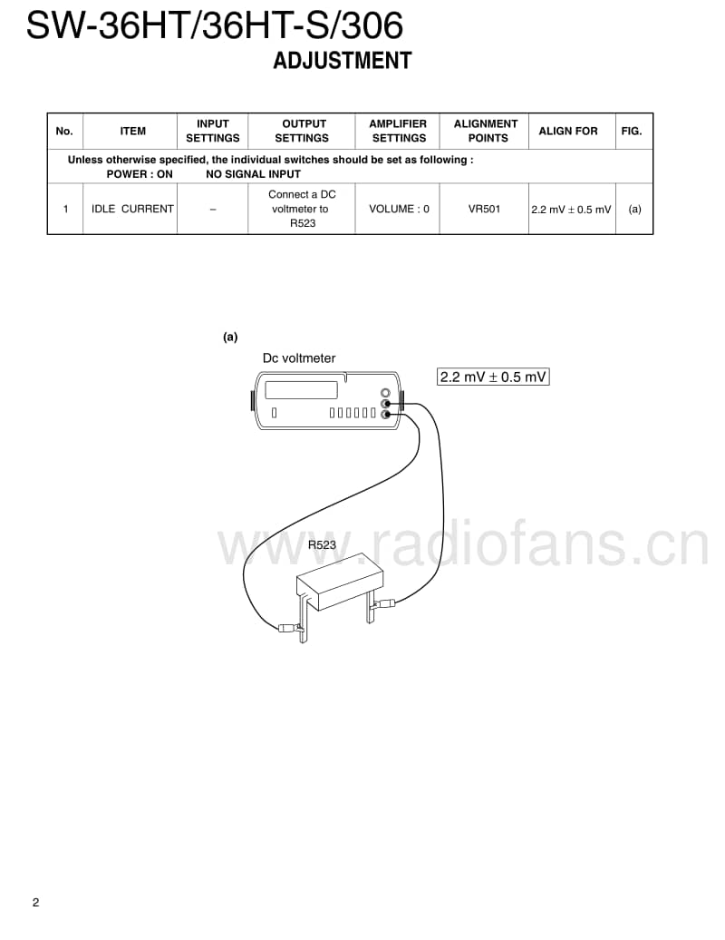 Kenwood-SW-306-Service-Manual电路原理图.pdf_第2页