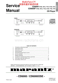 Marantz-CD-6000-Service-Manual-1电路原理图.pdf