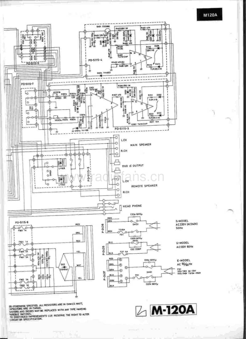 Luxman-M-120-A-Schematic电路原理图.pdf_第3页