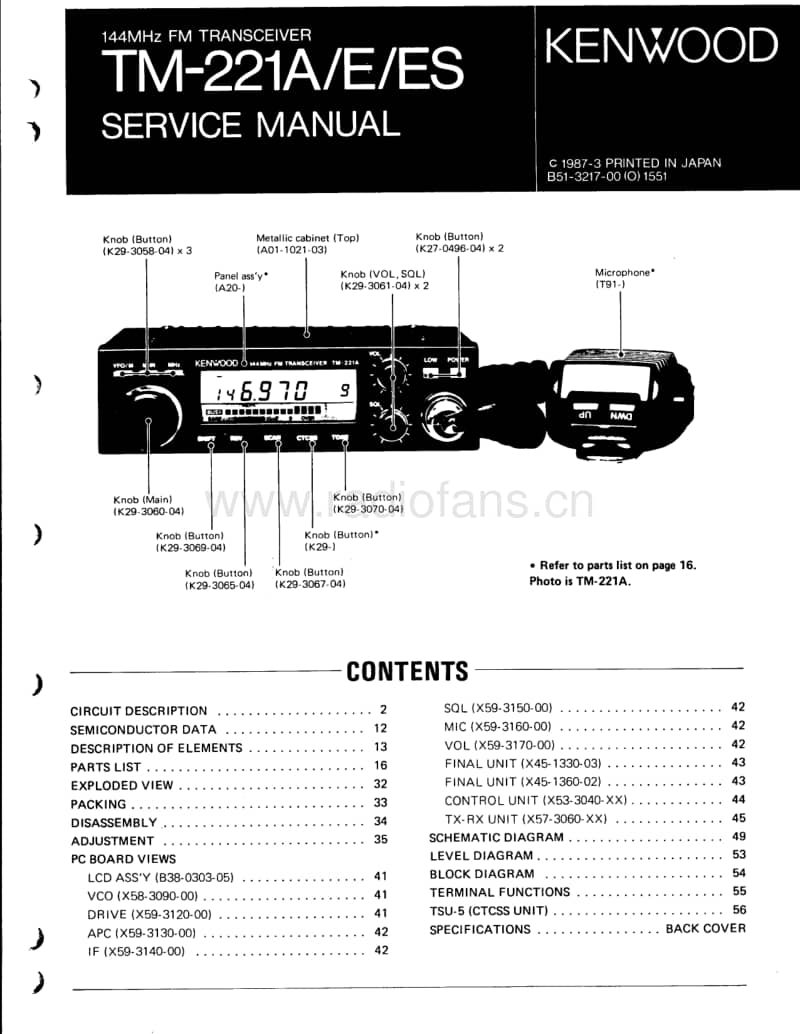 Kenwood-TM-221-A-Service-Manual电路原理图.pdf_第1页