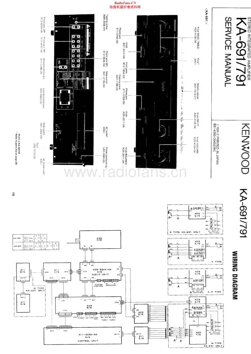 Kenwood-KA-691-Service-Manual电路原理图.pdf_第1页