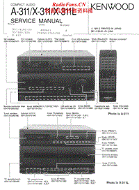 Kenwood-A-311-Service-Manual电路原理图.pdf