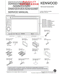 Kenwood-DNX-512-EX-Service-Manual电路原理图.pdf