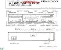 Kenwood-CT-201-HU-Service-Manual电路原理图.pdf
