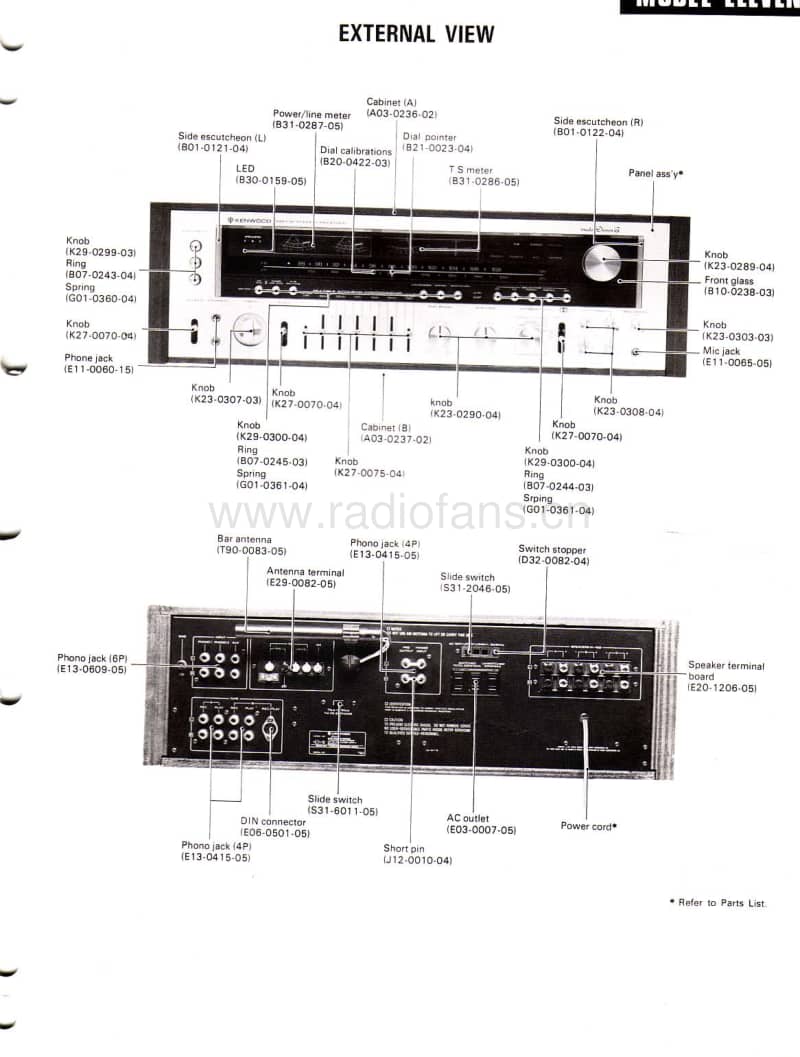 Kenwood-Eleven-G-KR-11000G-Service-Manual电路原理图.pdf_第3页