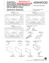Kenwood-DPX-502-UY-Service-Manual电路原理图.pdf