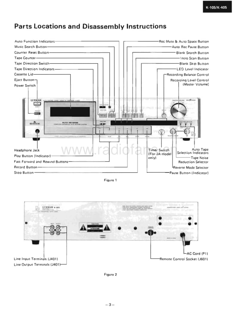 Luxman-K-405-K-105-Service-Manual(1)电路原理图.pdf_第3页