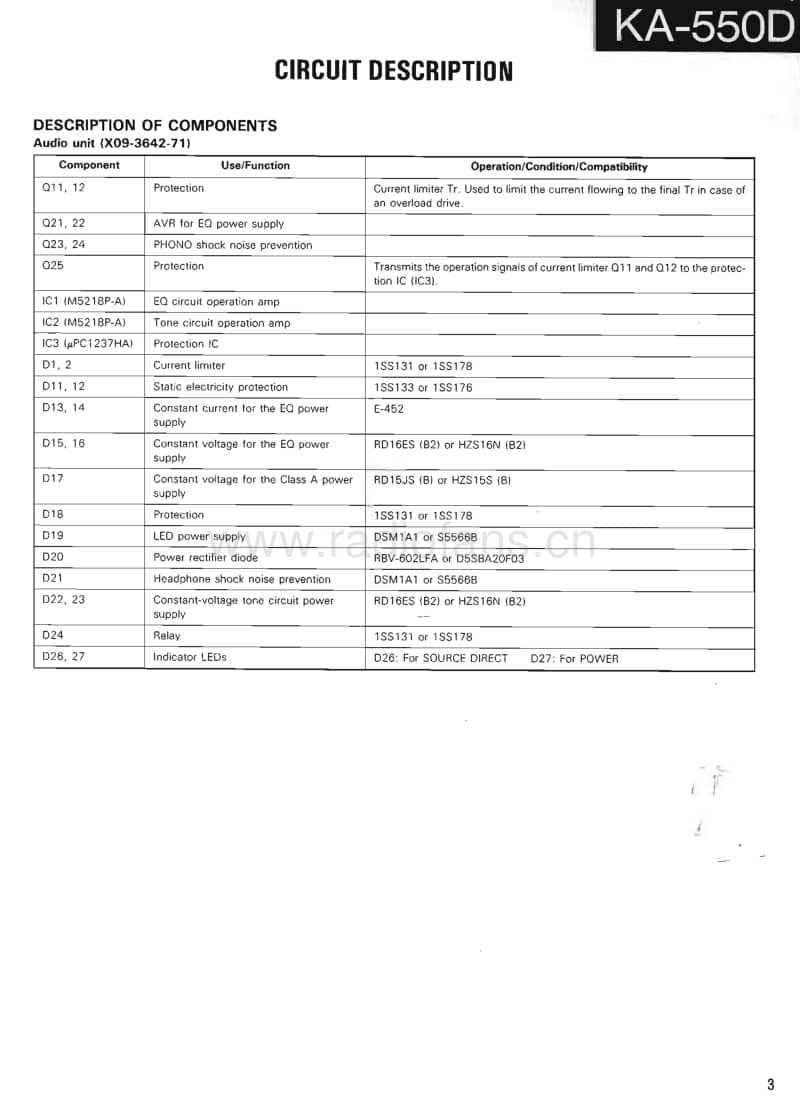 Kenwood-KA-550-D-Service-Manual电路原理图.pdf_第3页