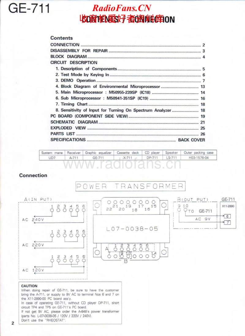 Kenwood-GE-711-Service-Manual电路原理图.pdf_第2页