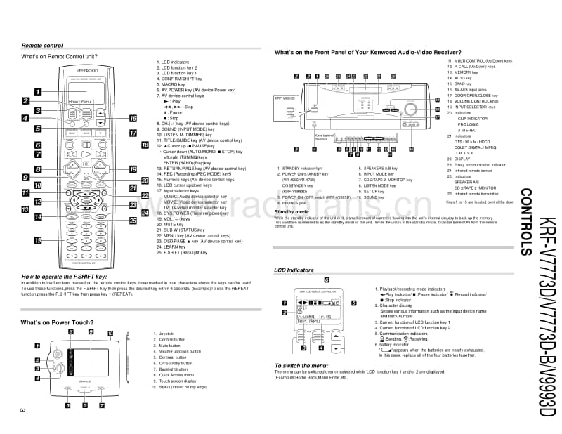 Kenwood-KRFV-9993-Service-Manual电路原理图.pdf_第3页