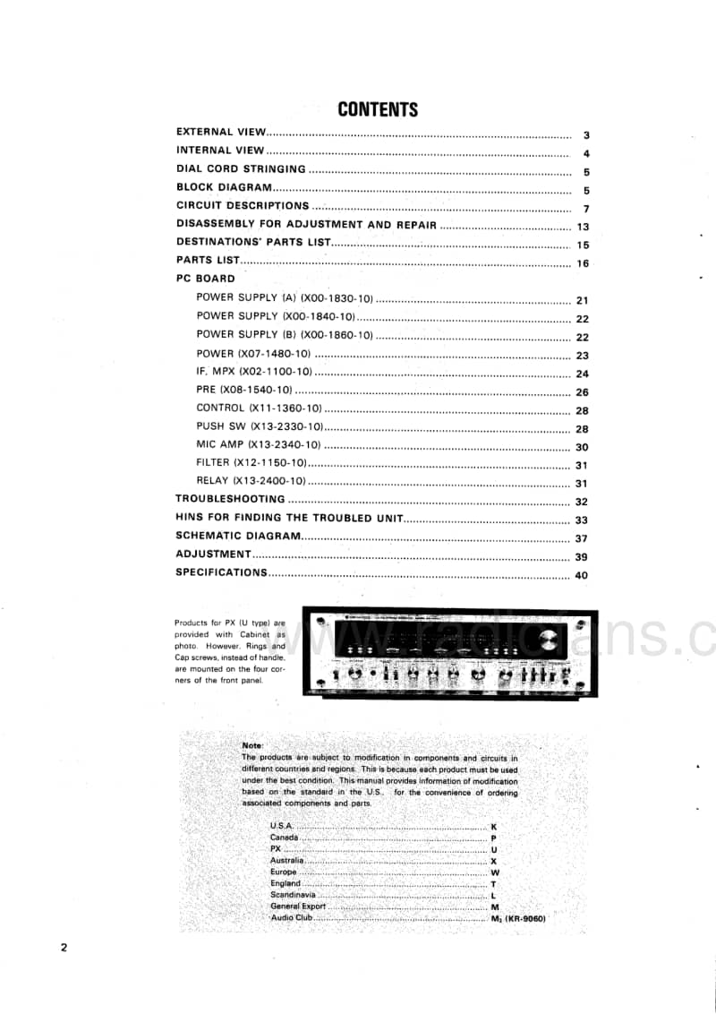 Kenwood-KR-9060-Service-Manual电路原理图.pdf_第2页