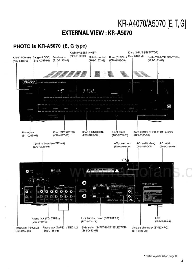 Kenwood-KRA-5070-Service-Manual电路原理图.pdf_第3页