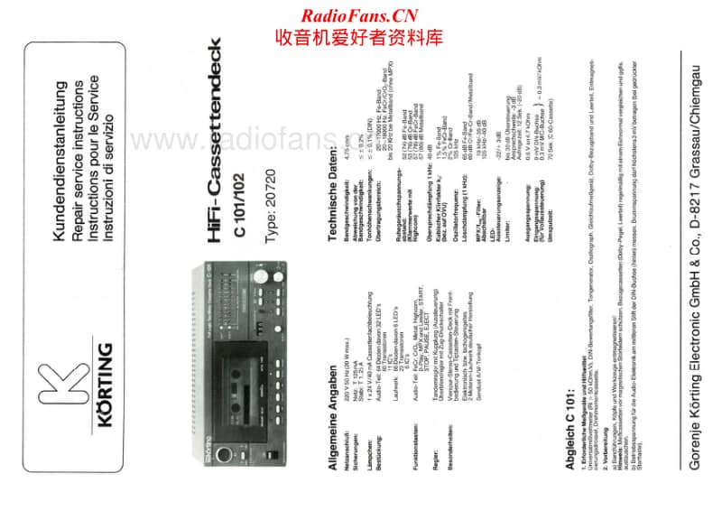 Korting-C101-C102-Service-Manual(1).pdf_第1页