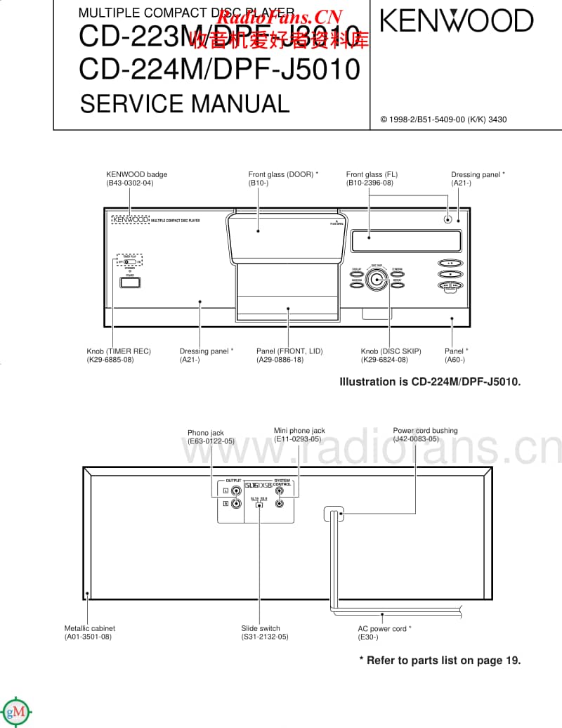 Kenwood-DPFJ-5010-Service-Manual电路原理图.pdf_第1页