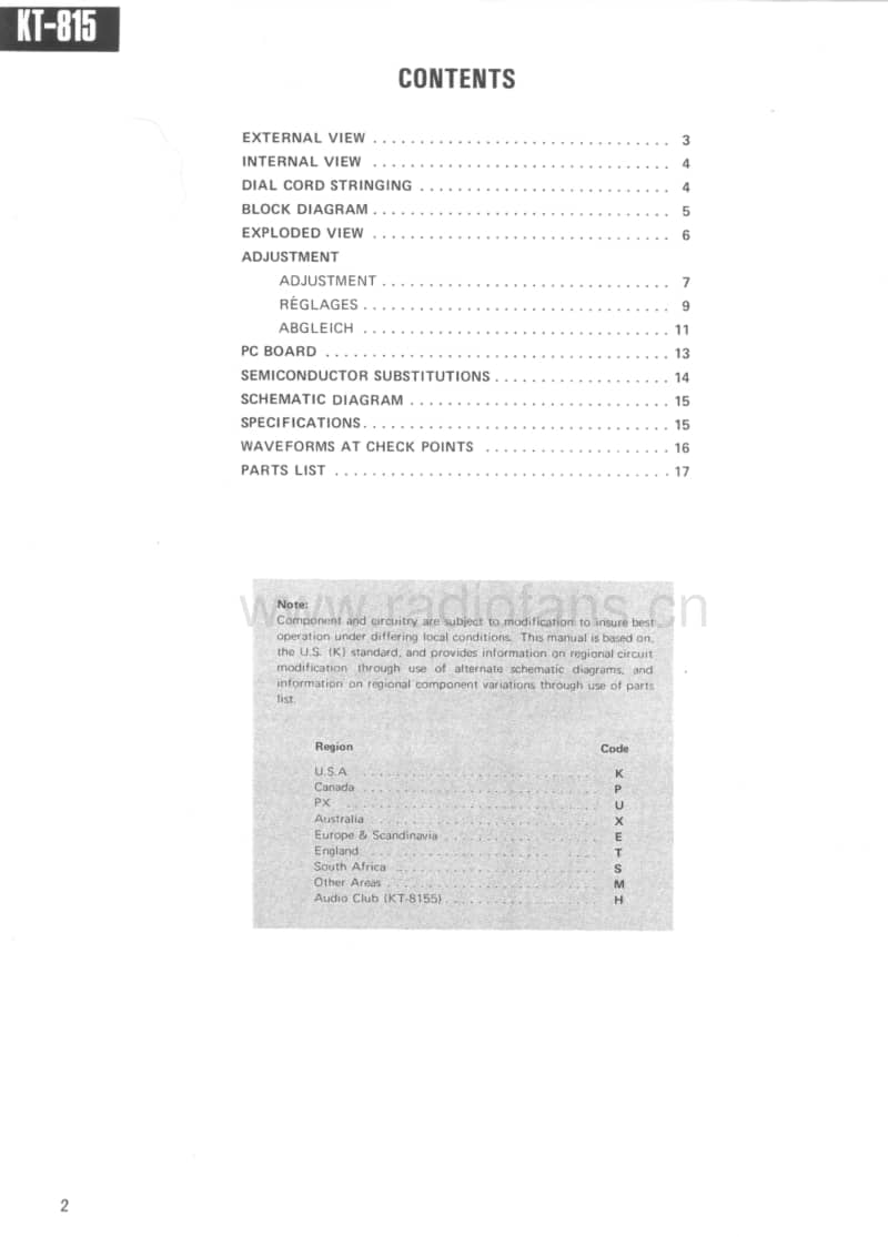 Kenwood-KT-815-Service-Manual电路原理图.pdf_第2页