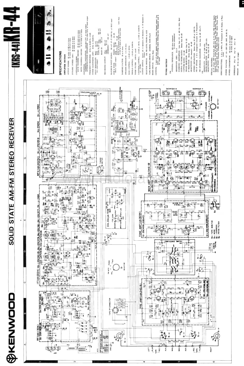 Kenwood-KRS-44-Schematic电路原理图.pdf_第1页