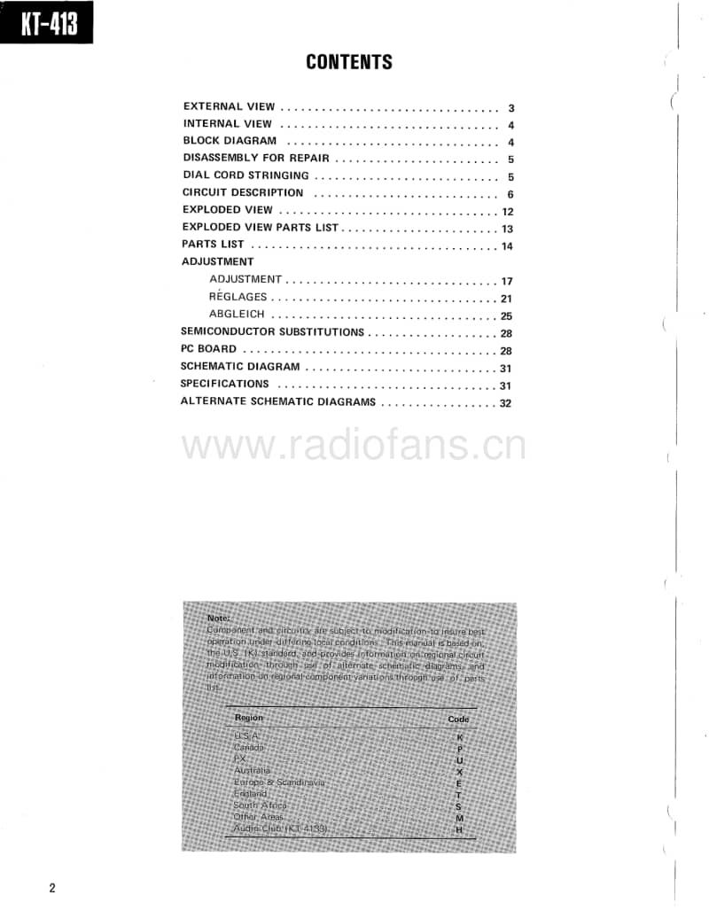 Kenwood-KT-4133-Service-Manual电路原理图.pdf_第2页