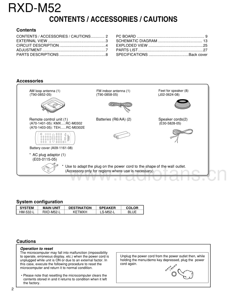 Kenwood-RXDM-52-L-Service-Manual电路原理图.pdf_第2页