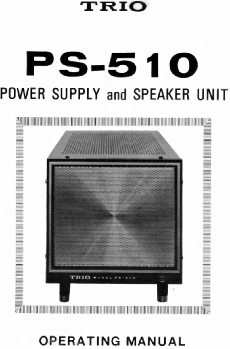 Kenwood-PS-510-Schematic电路原理图.pdf_第1页