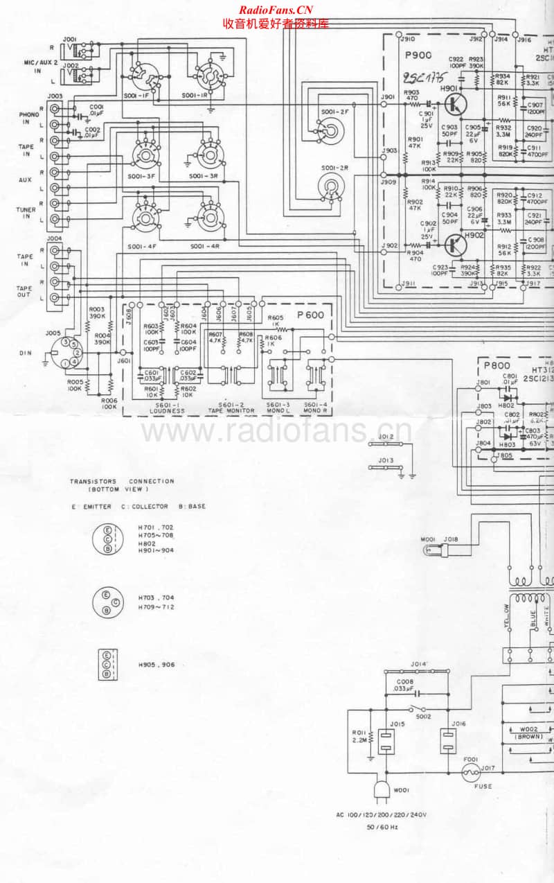 Kenwood-KA-1060-Schematic电路原理图.pdf_第1页