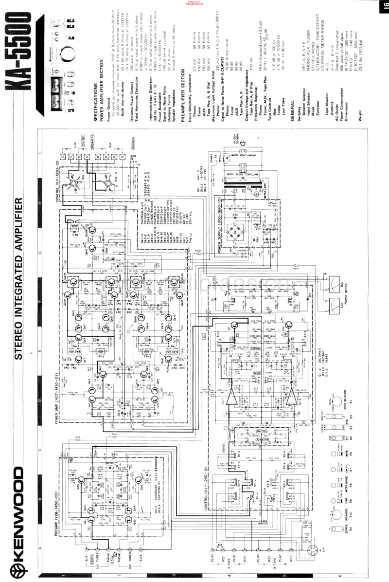 Kenwood-KA-5500-Schematic电路原理图.pdf_第1页