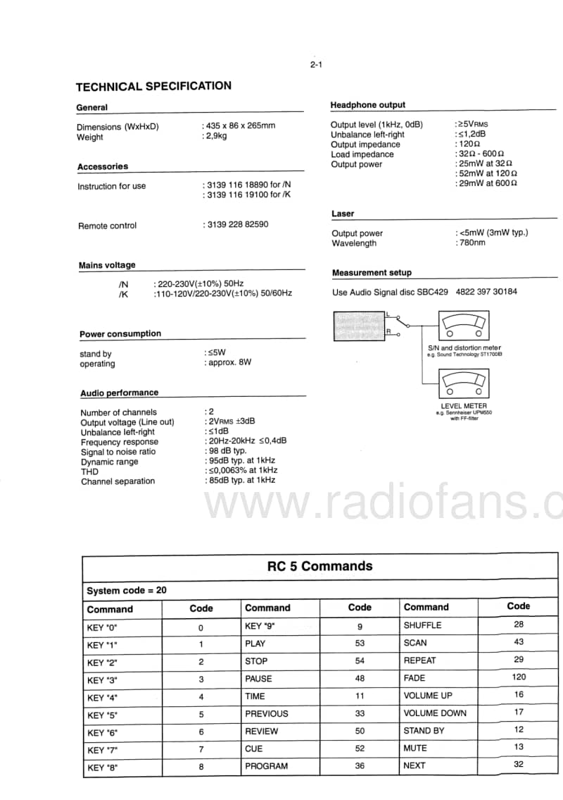 Marantz-CD-4000-Service-Manual电路原理图.pdf_第3页