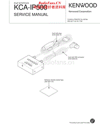 Kenwood-KCAIP-500-Service-Manual电路原理图.pdf